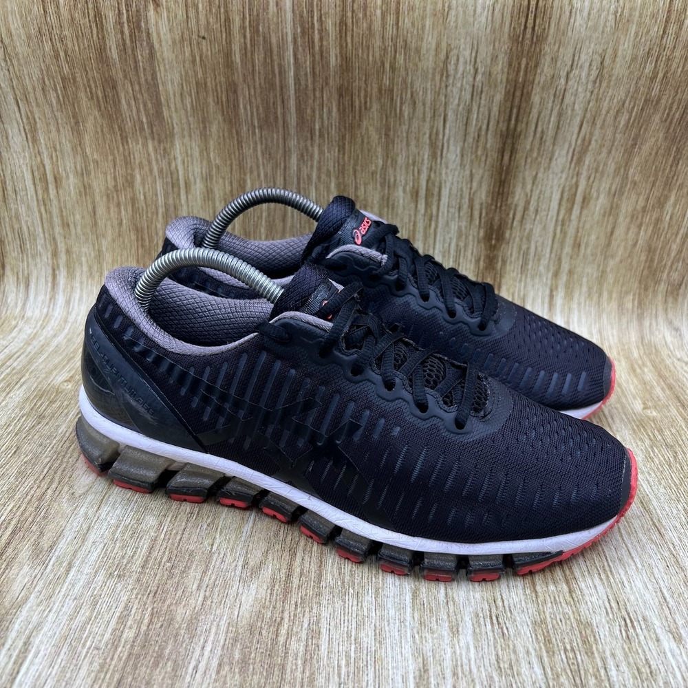 ASICS Gel-Quantum 360 Women's Size 9.5 Black Coral Running Shoes Sneakers T5J6Q